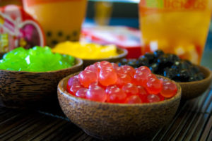 Perles de fruits de la passion pour vos bubble tea - Les Thélices de Sophie