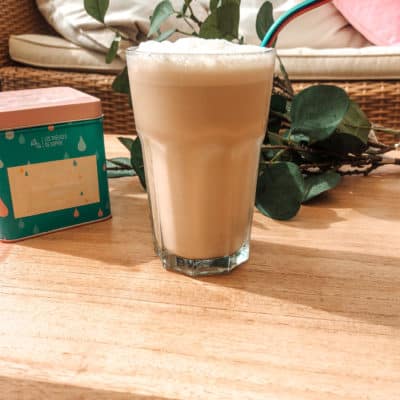 ? Ooops, I did it again!! ☀️ En ce dimanche 28 juin, je viens de concocter une nouvelle B.O.M.B.E ? que j'ai nommée: le Milky Vanilla Nuts Latte ☄️..