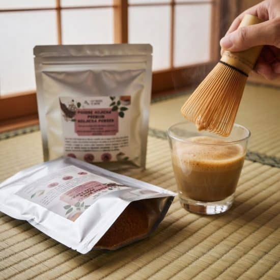 Adoptez le matcha Hojicha en Poudre Premium et réinventez vos pauses gourmandes !