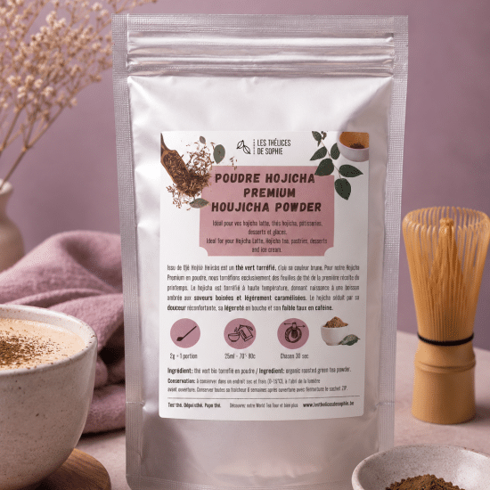 Adoptez le matcha Hojicha en Poudre Premium et réinventez vos pauses gourmandes !