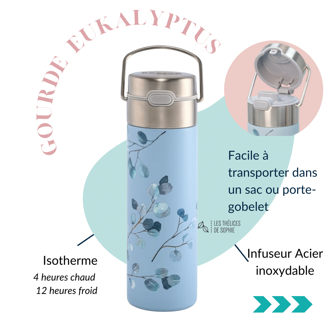 Gourde de Voyage EUKALYPTUS 50cl