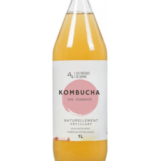 Kombucha artisanal – Équilibre, fraîcheur et bien-être en bouteille !
