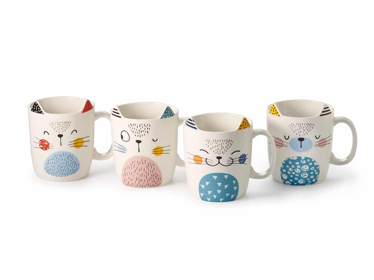 Tasse Lissy Open Your Ears Noire/ Rouge