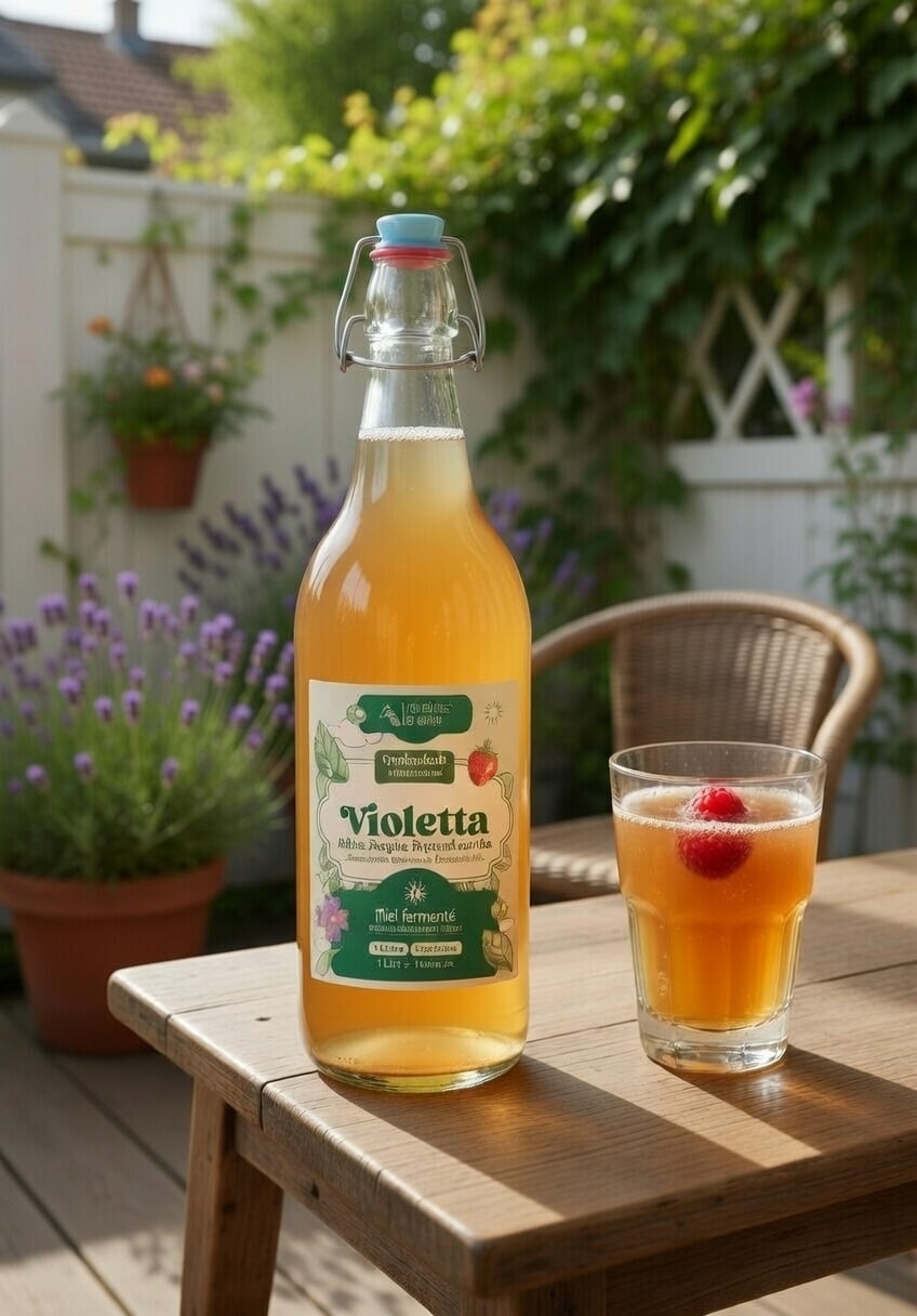 Kombucha artisanal et naturel, brassé à la main en Belgique. 1L de plaisir pétillant et sain, riche en probiotiques.