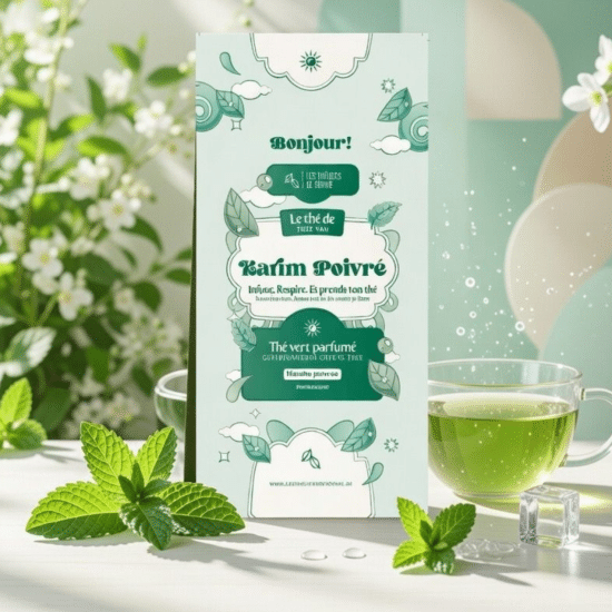 Dites Bonjour au thé de Karim, un mélange frais et réfléchi mêlant Gunpowder et menthe poivrée. Une clarté sage et originale dans la tasse.