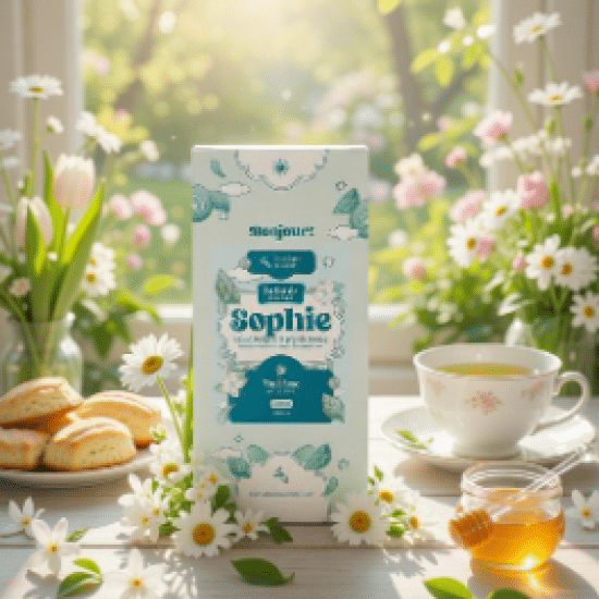 Dites Bonjour au Grand Cru Sophie, un thé blanc au jasmin pur et délicat. Une douceur rêveuse et sincère dans chaque gorgée.